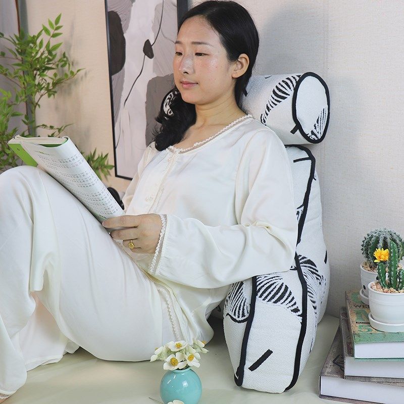 学生床头靠枕读书床上护腰护颈靠垫飘窗台沙发大靠背孕妇喂奶腰靠,居家布艺,床头靠垫,淘宝优惠券,粉丝福利购,淘宝优惠卷