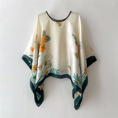 2023 New Silk Scarf 110x110cm Luxury BrandDesigner Pullover