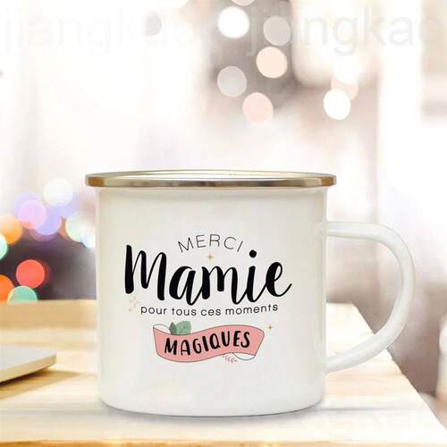 Thank You Grandma for All These Magical Moments Print Enamel