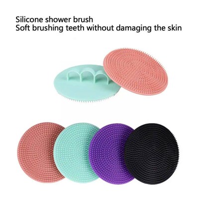 Silicone Body Scrubber Shower Cleansing Brush For All Kinds