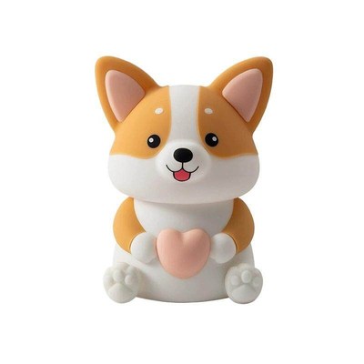 Corgi Dog Lamp  小狗柯基伴睡灯 拍打感应 延时关灯 萌犬守护