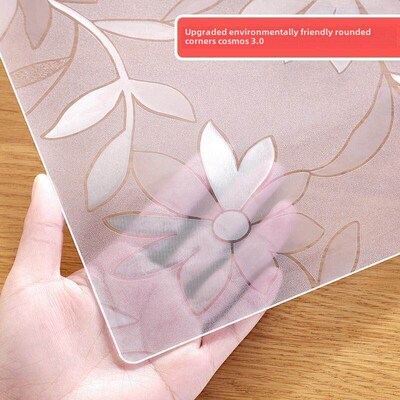 Waterproof PVC Table cloth Transparent Cover Mat Kitchen