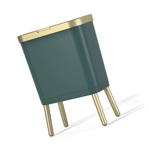 Hygienic High Footed Waste Bin with Easy Press Open Lid