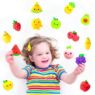Fruit Toys For Mochi Squishy Squishies Kawaii 50PCS Anima