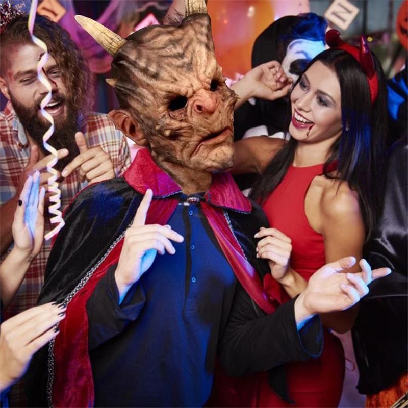 2022新款魔兽世界面具万圣节恐怖牛角混头角色扮演鬼屋密室道具,节庆用品/礼品,面具,淘宝优惠券,粉丝福利购,淘宝优惠卷