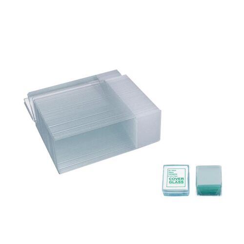 Microscope Slides + 100pcs Cover Glass Pre-Cleaned Blank