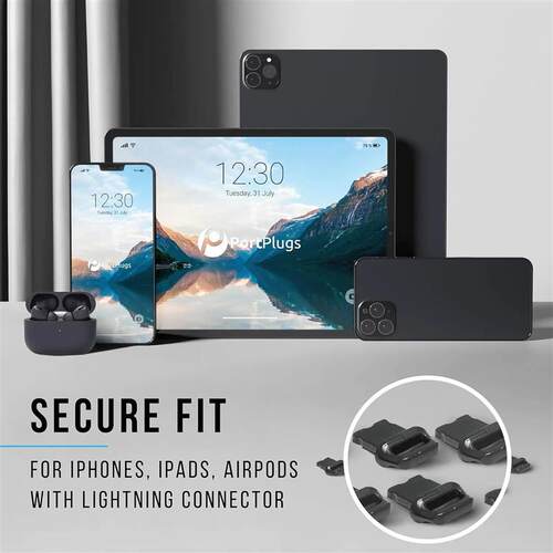Soft USB-C Port Cover DIY Easy to Grip Lightnning Dustproof
