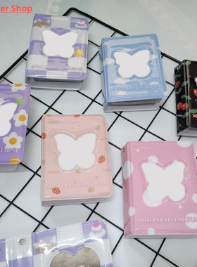 3 Inch Kpop Card Binder Photo Album Butterfly Love Hollow 40