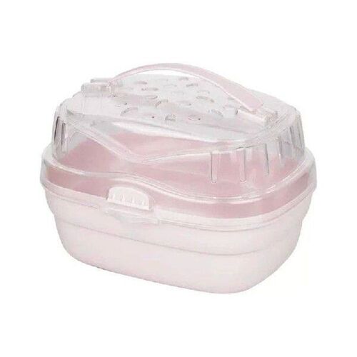 Ventilable Cage for Small Pet Guinea-Pig Travel Box with