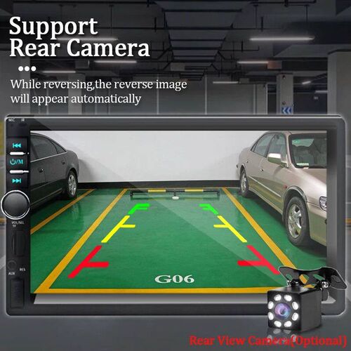 7 Inch Car Radio 1 Din Multimedia MP5 Player Mirror Link Tou