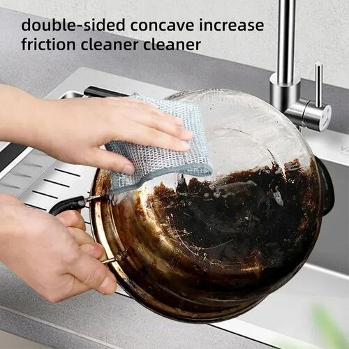 Wholesale Metal Steel Wire Rags Cloth Home Kitchen Pot Pan D