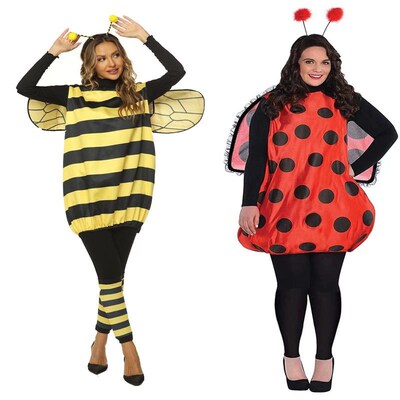 Halloween bee and ladybug cosplay costume