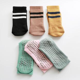 Yoga Socks Cotton Mid-tube Bottom Professional Non-slip Sili