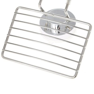 Stainless Steel Vacuum Suction Cup Soap Saver Dish Soap Tray