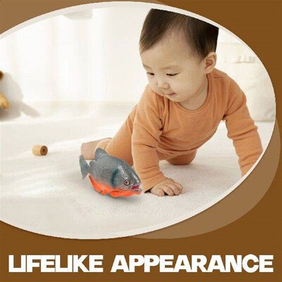 Piranha Ferocious Model Children Toy River Animal Fish