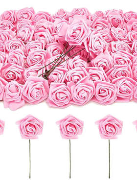 pe foam roses artificial flowers head 7cm Fake Flowers For D