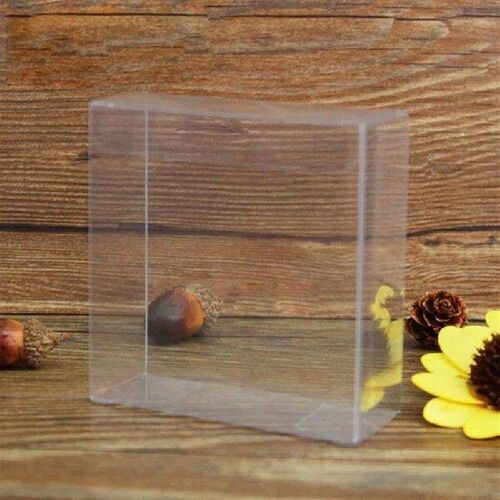100PCS/Lot PVC Clear Box Mini Car Model Display Box Kids