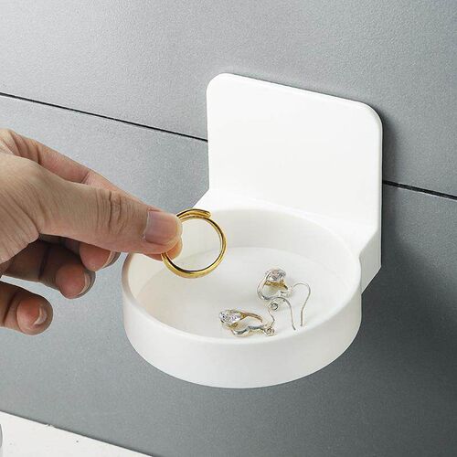 No-drill wall-mounted storage rack, multifunctional for home