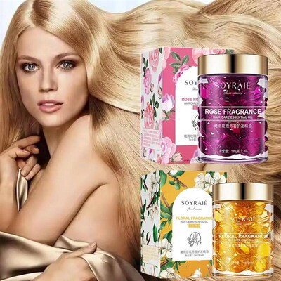 30pcs Har Care Vtamn Capsules Rose,  Extract Har reatment Ol