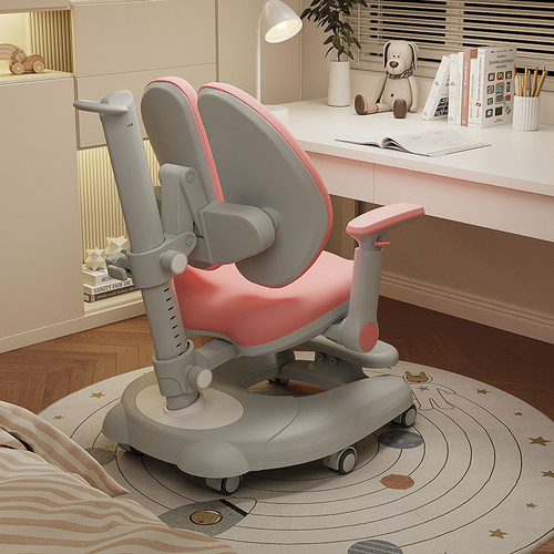 儿童学习椅家用小学生矫正坐姿座椅可升降作业书桌办公椅子学习椅