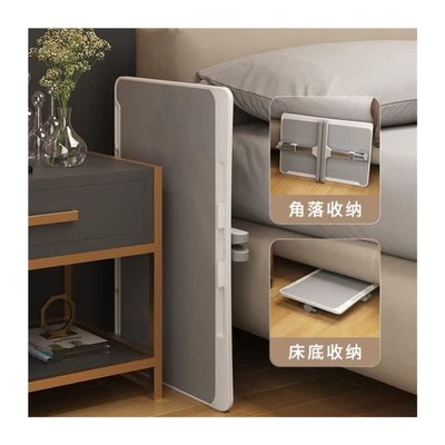 Foldable notebook student dormitory study table bed desk