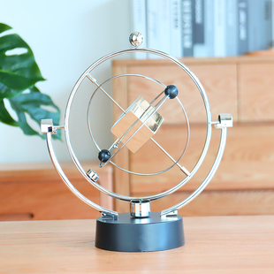 牛顿摆球永动机撞球碰碰球混沌摆件摇摆器创意办公桌面装饰品工艺