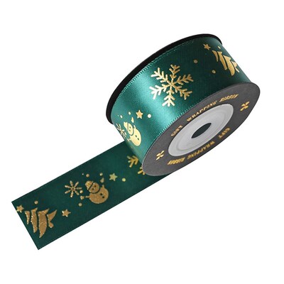 Christmas decorations Ribbon Gift wrapper paper Wired Ribbon