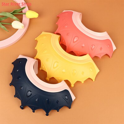 Baby Shower Cap Crown Adjustable Hair Wash Hat for Newborn E