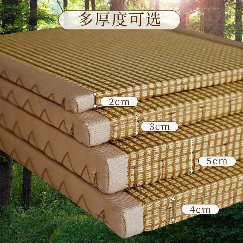 藤席黄麻飘窗垫地垫座椅垫榻榻米窗台垫坑垫床垫