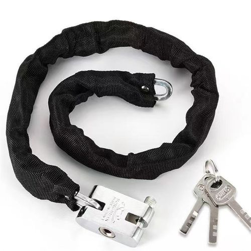 加粗加长链条锁家用锁具防剪防盗车锁电动车自行车锁铁链玻璃门锁