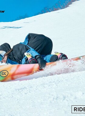 W25款RIDE滑雪板战猪刻滑男女超级猪八刻单板进阶新品滑行粉雪