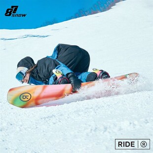 W25款RIDE滑雪板战猪刻滑男女超级猪八刻单板进阶新品滑行粉雪