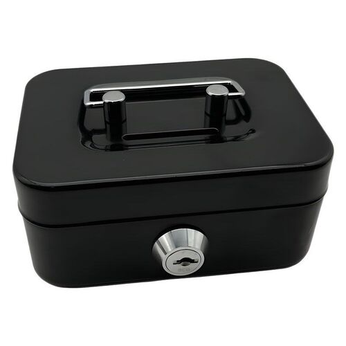Creative Handheld Piggy Bank Small Storage Box with Key Coin