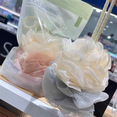 Ke ~~ bubble big bath ball can be hung foaming rich large