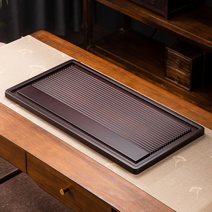 茶盘家用客厅小型托盘电木款 竹制干泡台茶几沥水茶台茶海功夫茶具