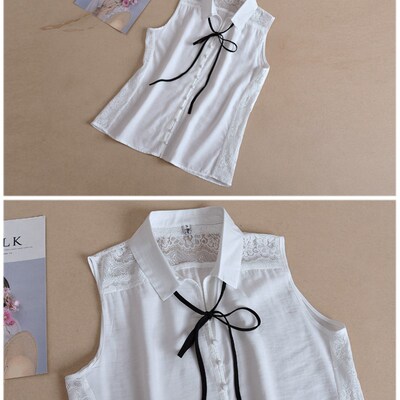 Plaid Sleeveless Blouse Women Summer Spring Shirts Bottoming