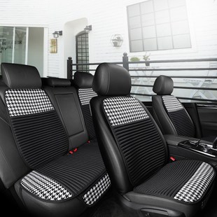 荞麦汽车坐垫单片夏季 通用后排座垫座 防滑凉垫无靠背三件四季