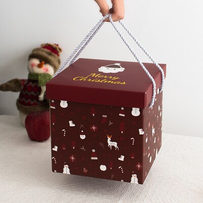 Christmas Gift Packaging Box Large Christmas Eve Apple Box
