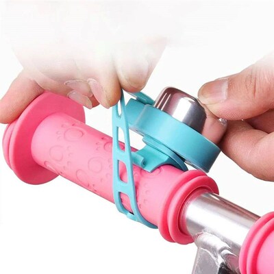 Kids Bike Bell Ring Silicone Scooter Horn Strap Handlebar Ri