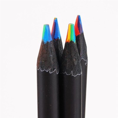 12pcs Crayons Colour Pencil Set Rainbow Pencils for Children