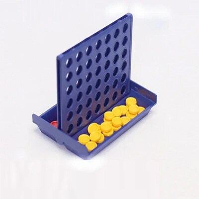 Foldable Connect 4 In A Line Board Game Classic Party Chess