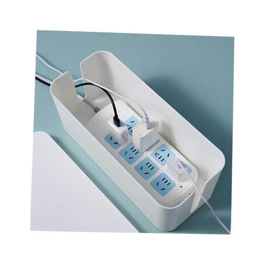 cable box organizer tv storage wire socket line management
