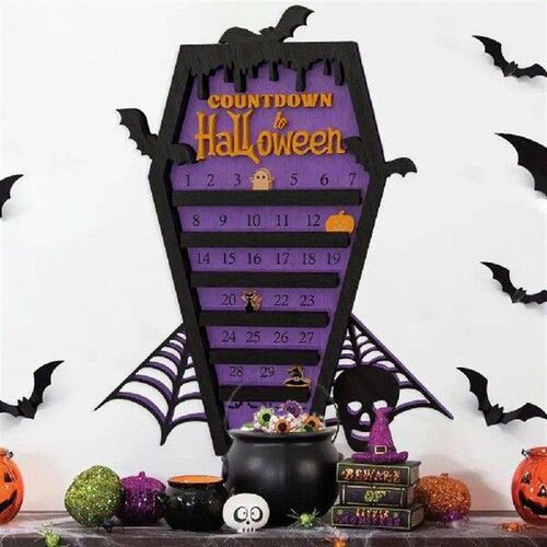 Halloween Kitchen Counter Decor Spooky Halloween Advent