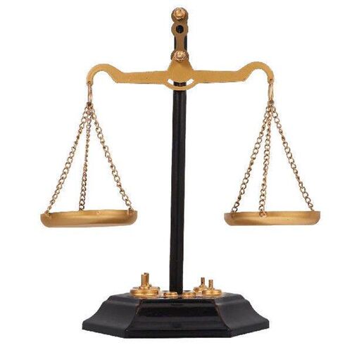 Vintage Decorations Table Retro Scale Balance Artwork Iron