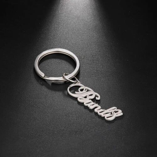 Sipuris Personalized Custom Name Letter Keyring Unique Stain