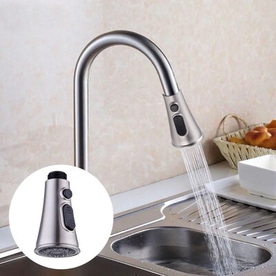 Kitchen Sink Water Tap Pulling Head Parts Trumpet Shape Butt