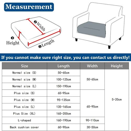 Thick Jacquard Sofa Seat ver Elastic Sofa ver Protector Couc