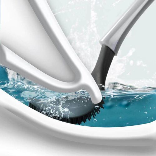Toilet brush no dead Angle toilet brush silicone household h