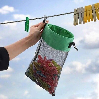 Clothes Pin Holder Nylon Mesh Clothespin Pouch Machine