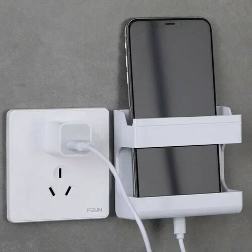 Remote Control Holder Adhesive Punch-free Socket Holder With